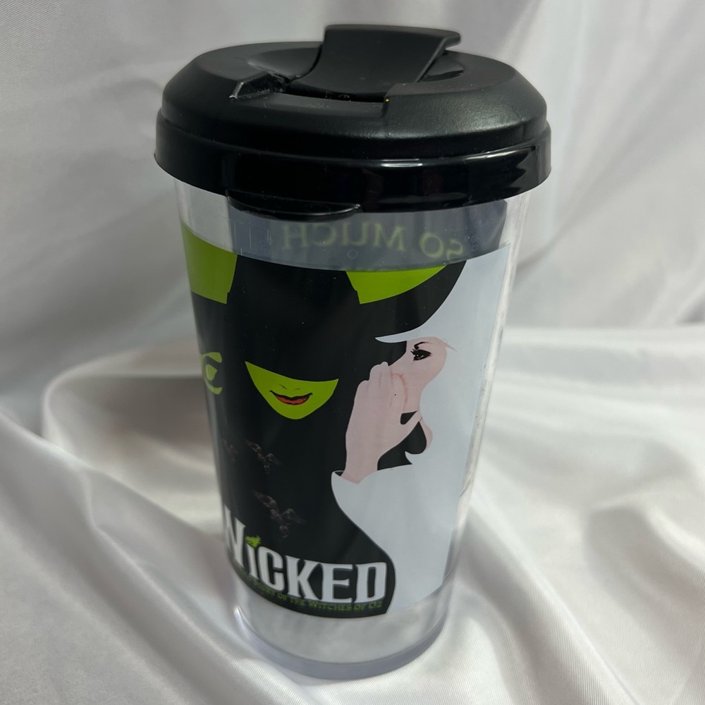 Wicked Broadway Musical Lidded 16 oz Plastic Cup